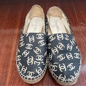 Chanel CC Espadrilles. Size 38